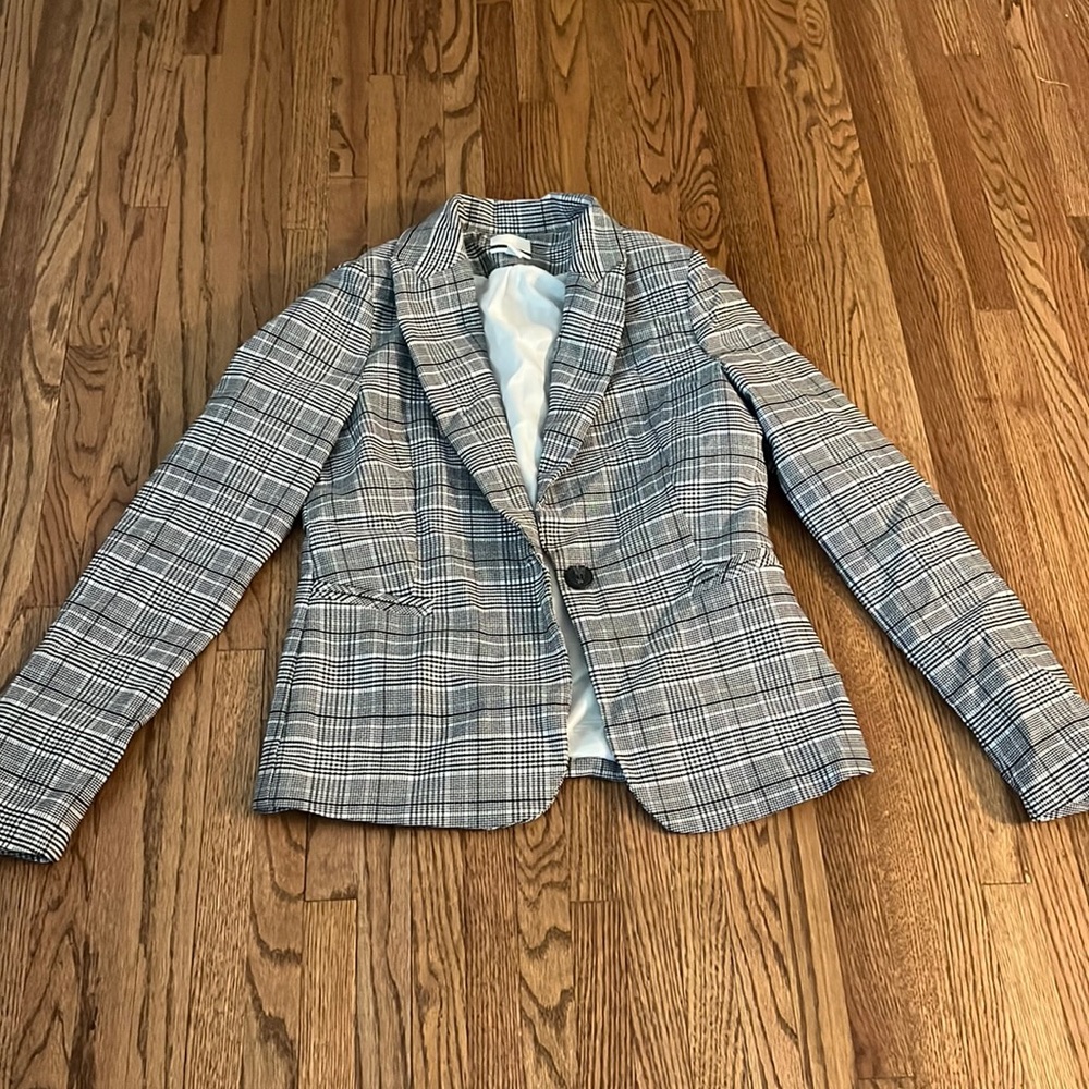 Jules and Leopold Plaid Blazer